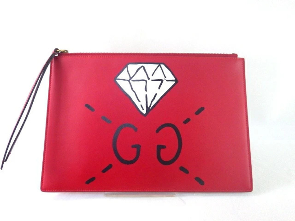 Gucci Clutch Bag Shoulder Calfskin